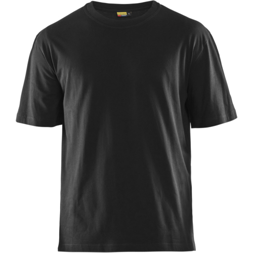 Flame retardant t-shirt-Black-XS