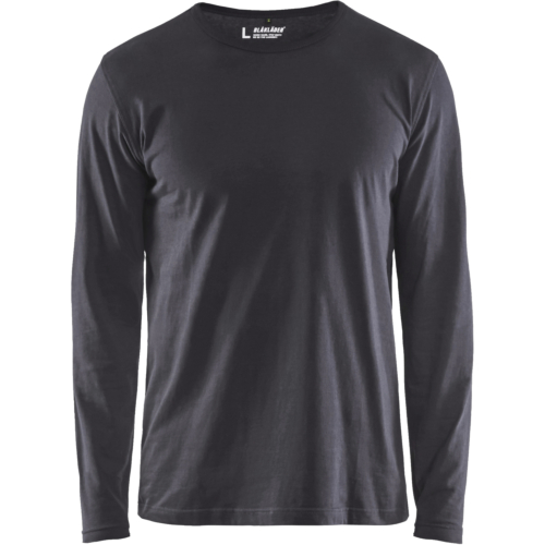 T-shirt long sleeved-Grey-XS