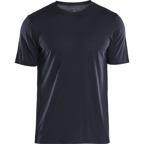 Merino Wool T-shirt-Dark Navy-S