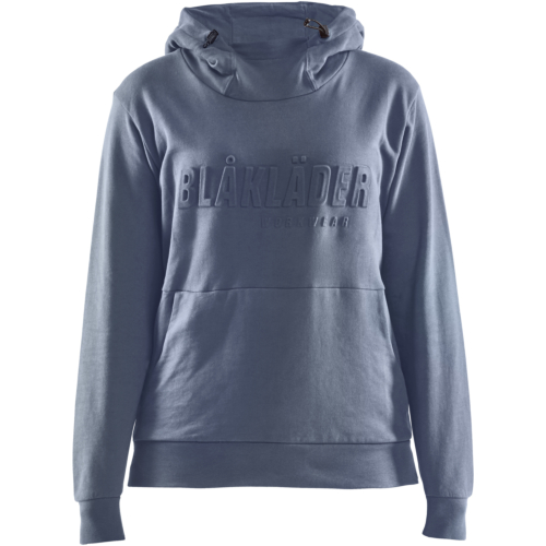 Ladies hoodie 3D-Blue-XS