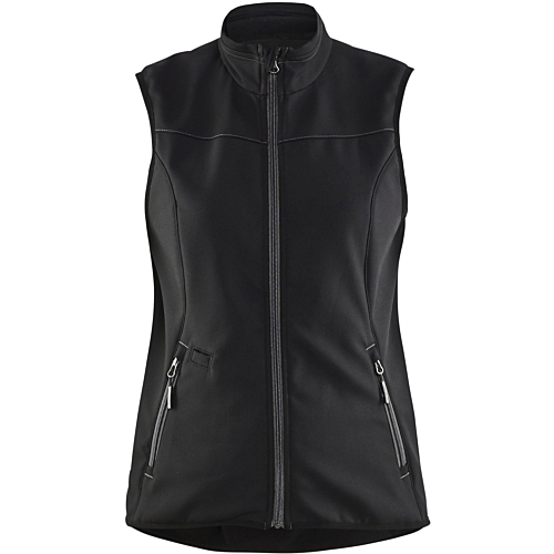 Ladies softshell gilet-Grey/Black-XS