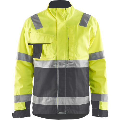 High vis jacket-Yellow/Grey-S