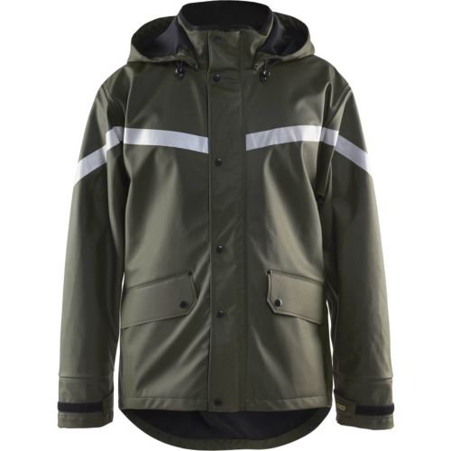 Rain jacket LEVEL 2-Army Green-XS