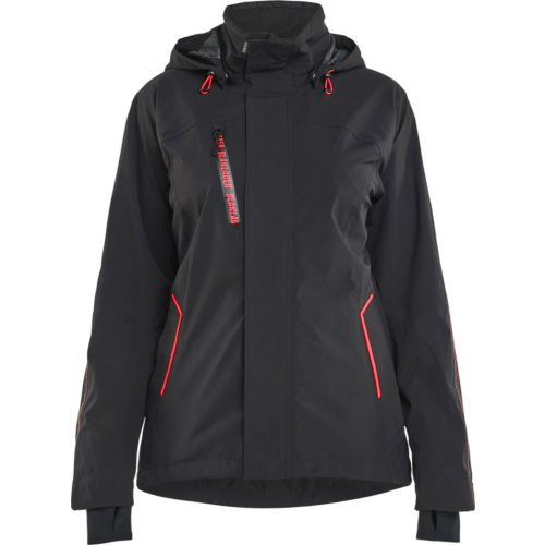Women´s Shell Jacket Stretch-Red/Black-S