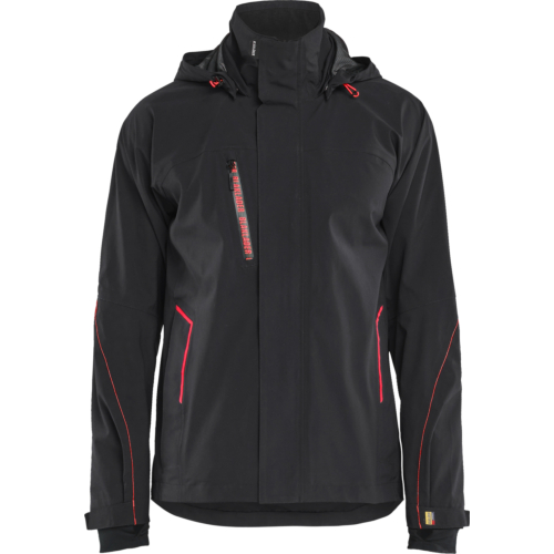 Shell Jacket Stretch-Red/Black-S