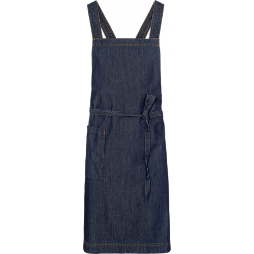 Bib apron Supportive-Navy-One size