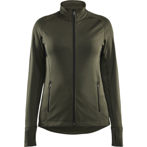 STRIKER Women's Fleece Jacket-Army Green-M