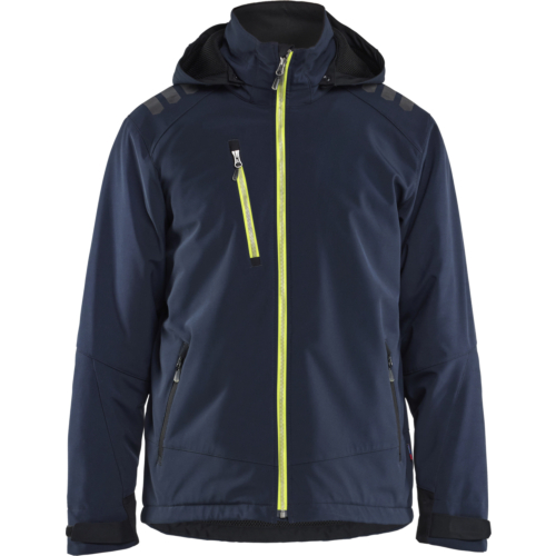 4750 Lättfodrad vinterjacka softshell