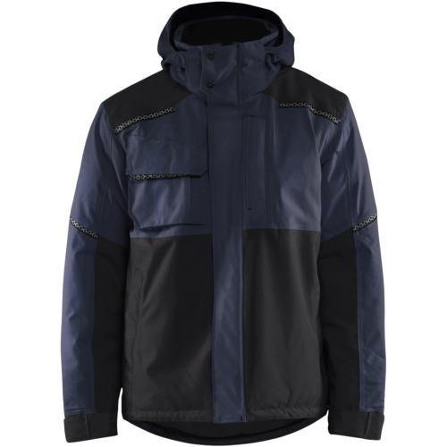 Winter jacket-Blue/Black-XS