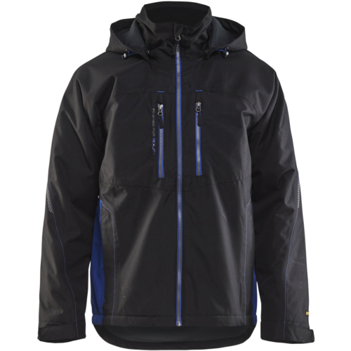 Lightweight lined functional jacket-Blue/Black-XS