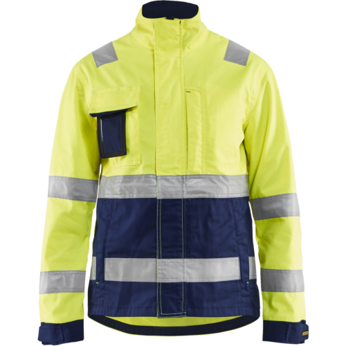 Ladies High vis jacket-Blue-XS