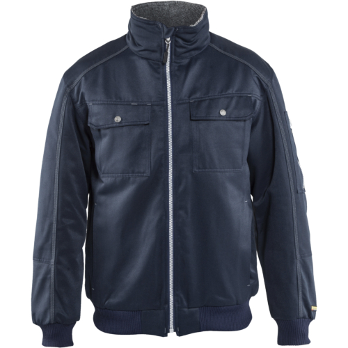 Winter pilot jacket-Blue-XS