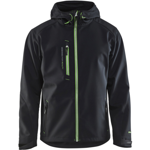 Pro Softshell Jacket-Green/Black-XS