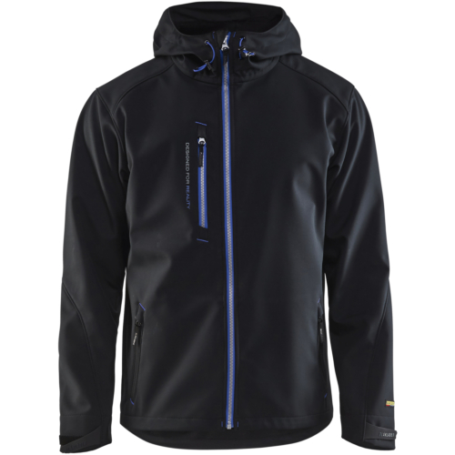 Pro Softshell Jacket-Blue/Black-XS