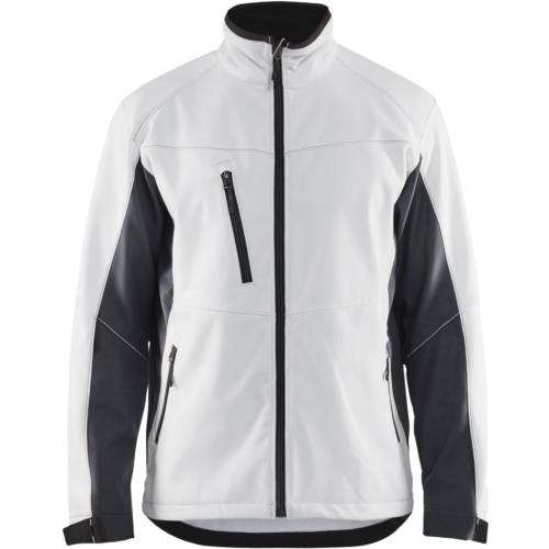  Softshell Jacket-White/Grey-XS