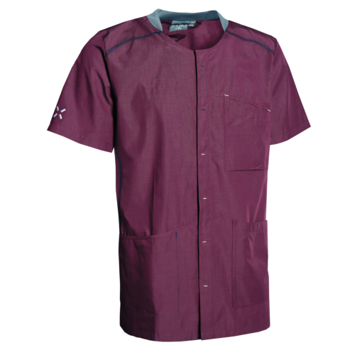 Unisex tunic, Sporty-Wine Red-M
