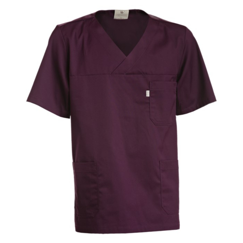Unisex smock, Charisma-Wine Red-M