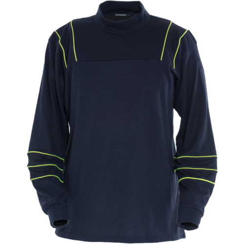 Flamskyddad Halvpolo