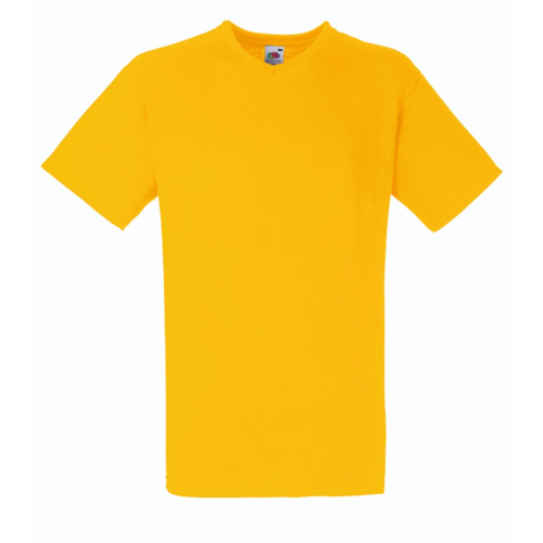 T-shirt Valueweight V-neck 10 st-Yellow-XL