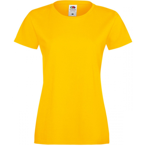 Lady Fit Sofspun T 10 st-Yellow-M