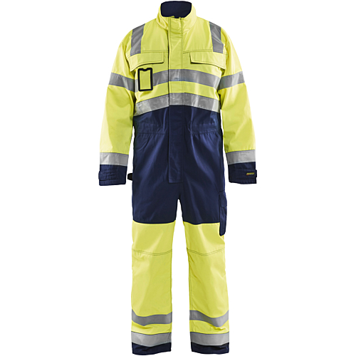 High vis overall-Navy/Yellow-C46