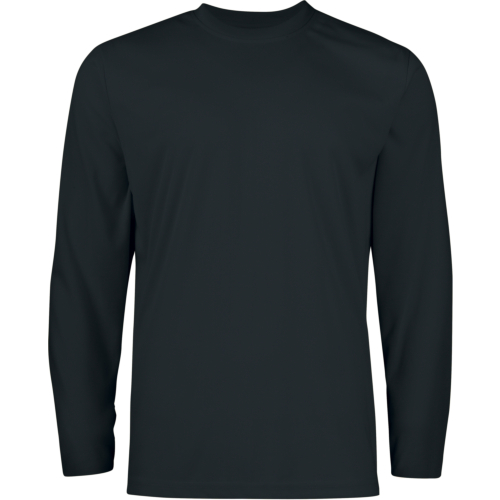 2017 T-shirt Long Sleeved-Black-XS