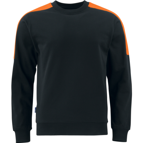 2125 Sweatshirt-Black/Orange-XS