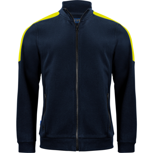2129 Sweatshirt-Navy/Yellow-XS