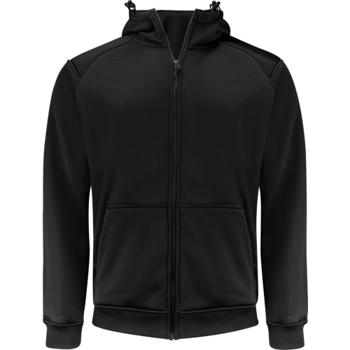2133 HOOD JACKET-Black-XS