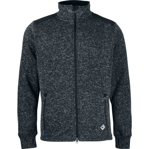 3318 Fleece Jacket-Black-XS