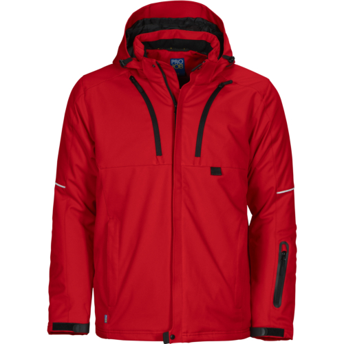 3407 Padded Functional Jacket-Red-XS