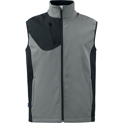 3702 Softshell Vest-Light Grey-XS