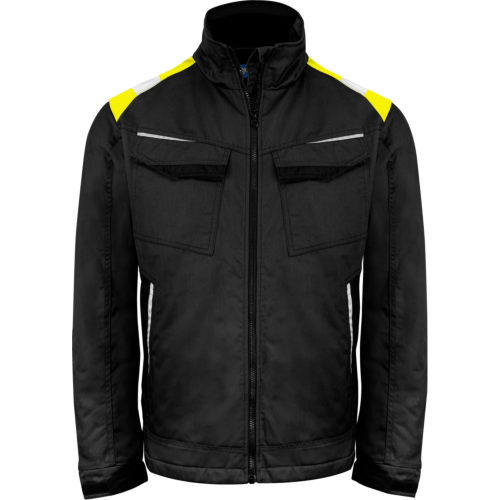 5428 Padded Jacket-Yellow/Black-XS