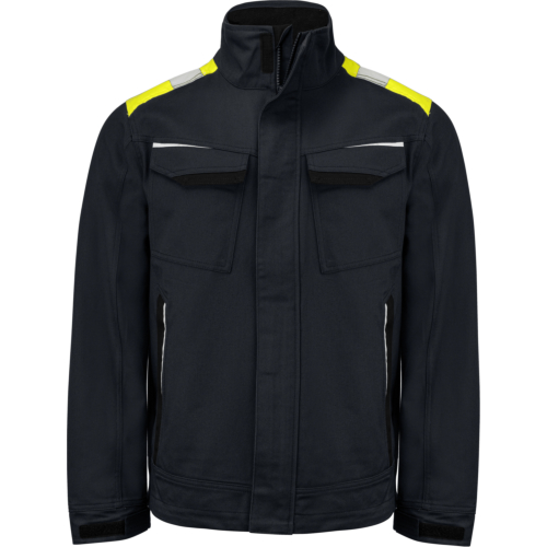 5437 Jacket Cotton-Yellow/Black-XS