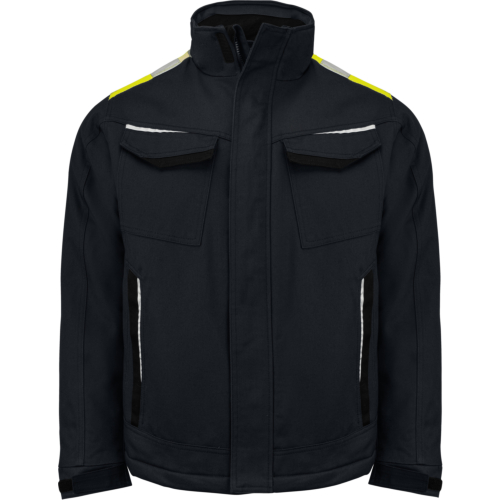 5438 Padded Jacket Cotton-Yellow/Black-XS