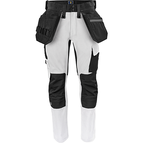 5551 Waistpant Stretch-White-C44