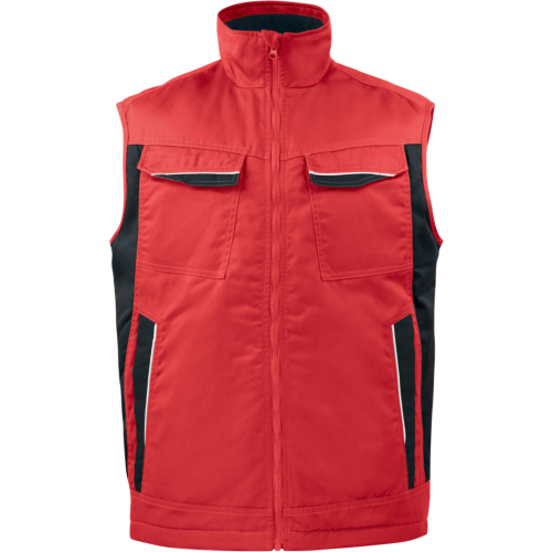 5704 Padded Vest-Red-XS