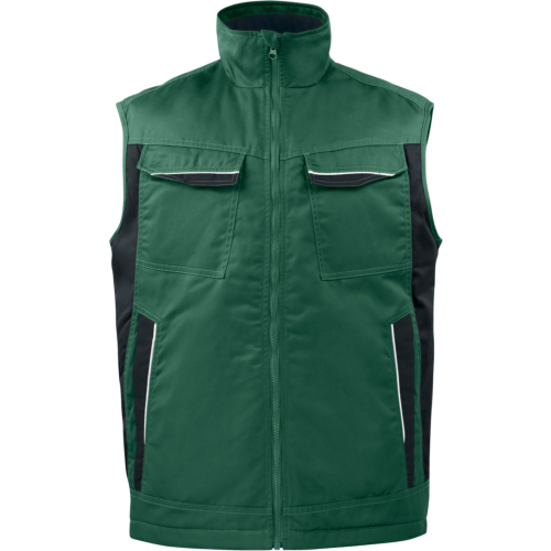 5704 Padded Vest-Green-XS