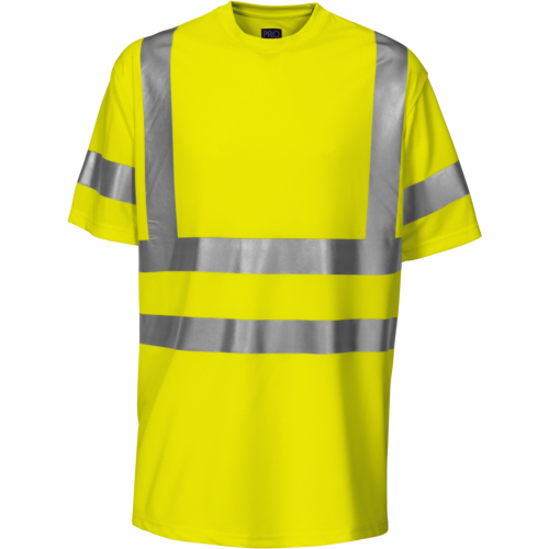 6010 T-shirt En Iso 20471 Class 3-Yellow-XXL/3XL