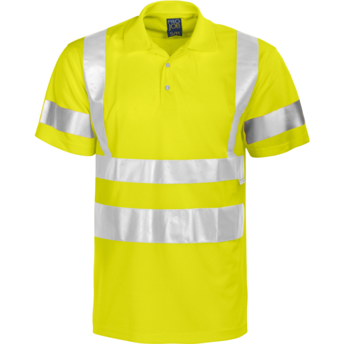 6011 Piqué En Iso 20471 Class 3-Yellow-S/M