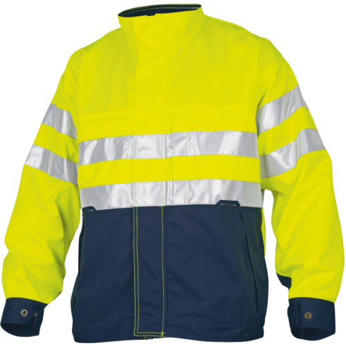 6401 Jacket En Iso 20471 Class 3-Navy/Yellow-XS