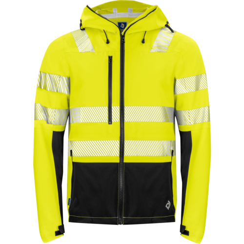 6416 Shelljacket En Iso 20471 Class 3/2-Yellow/Black-XS