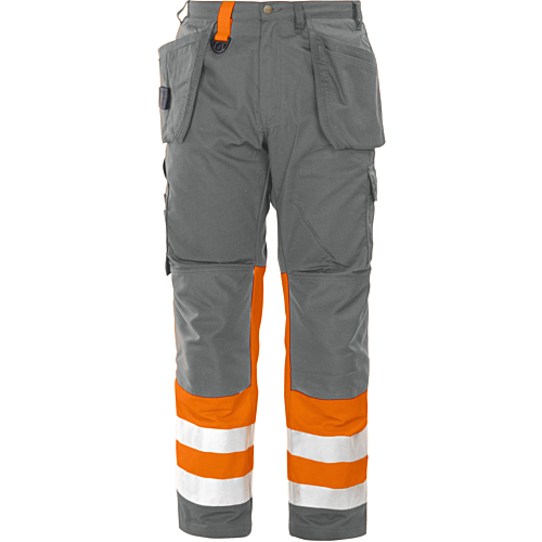 6502 Waistpants En Iso 20471 Class 1-Orange/Grey-C48