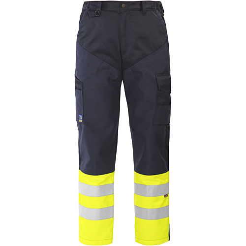 6507 Driver Pants En Iso 20471 Class 1-Navy/Yellow-C46