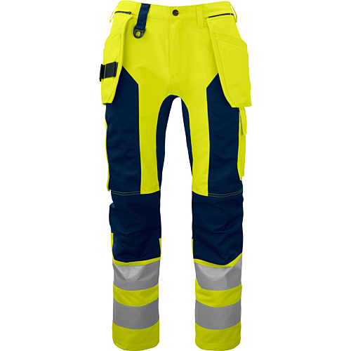6513 Waistpants En Iso 20471 Class 2/1-Navy/Yellow-C44