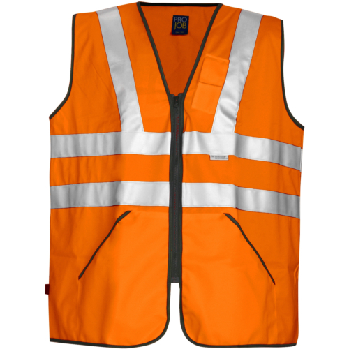 6702 Vest En 471 Class 3-Orange-One size