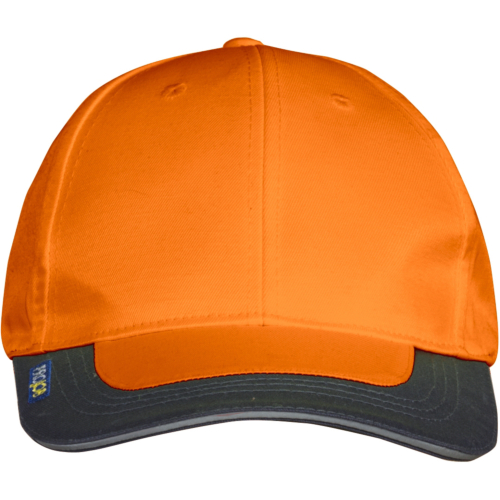 9013 Cap-Orange/Navy-One size