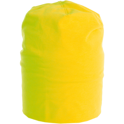 9038 Lined Beanie-Yellow-One size