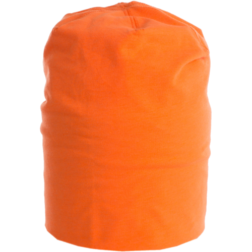 9038 Lined Beanie-Orange-One size