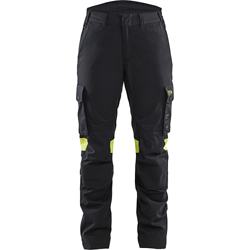 7107 Women's Inherent Trousers-Yellow/Black-C34